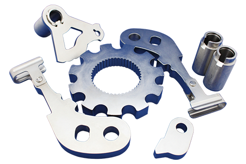 Six speed double clutch transmission parking system part
