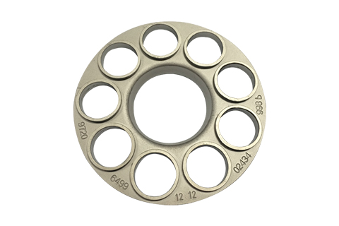 Hydraulic pump return disc