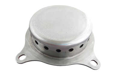 Drawing die for continuous strip