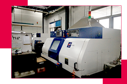 Horizontal CNC lathe group
