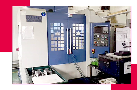 Bimetal CNC machining center